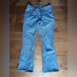 LONDONJEAN Blue Boot Cut Jeans Classic Style Midrise